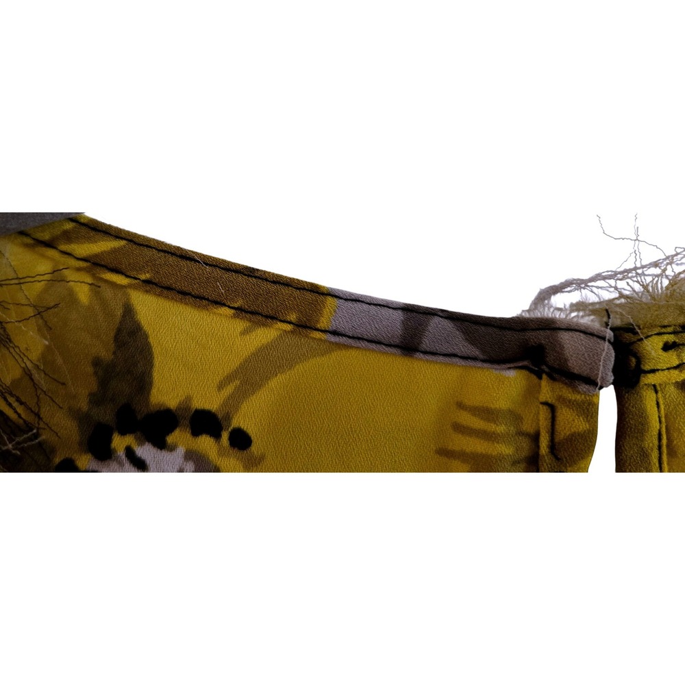 Who What Wear Yellow Floral Sleeveless Blouse - Picture 5 of 9